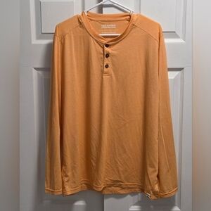 Fair Harbor Men's Henley Long Sleeve Shirt - Size Large UPF 50 EUC
